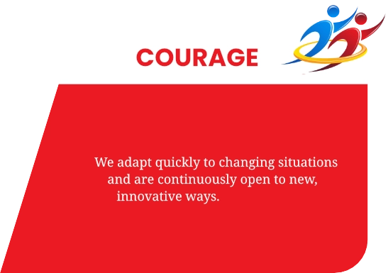 Courage valueAgung Logistics