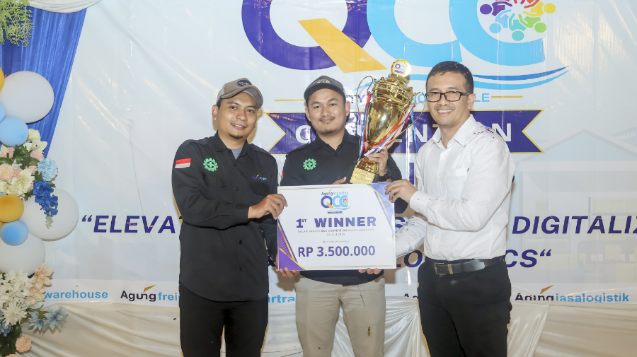 Quality Control Circle (QCC) Convention Agung Logistics